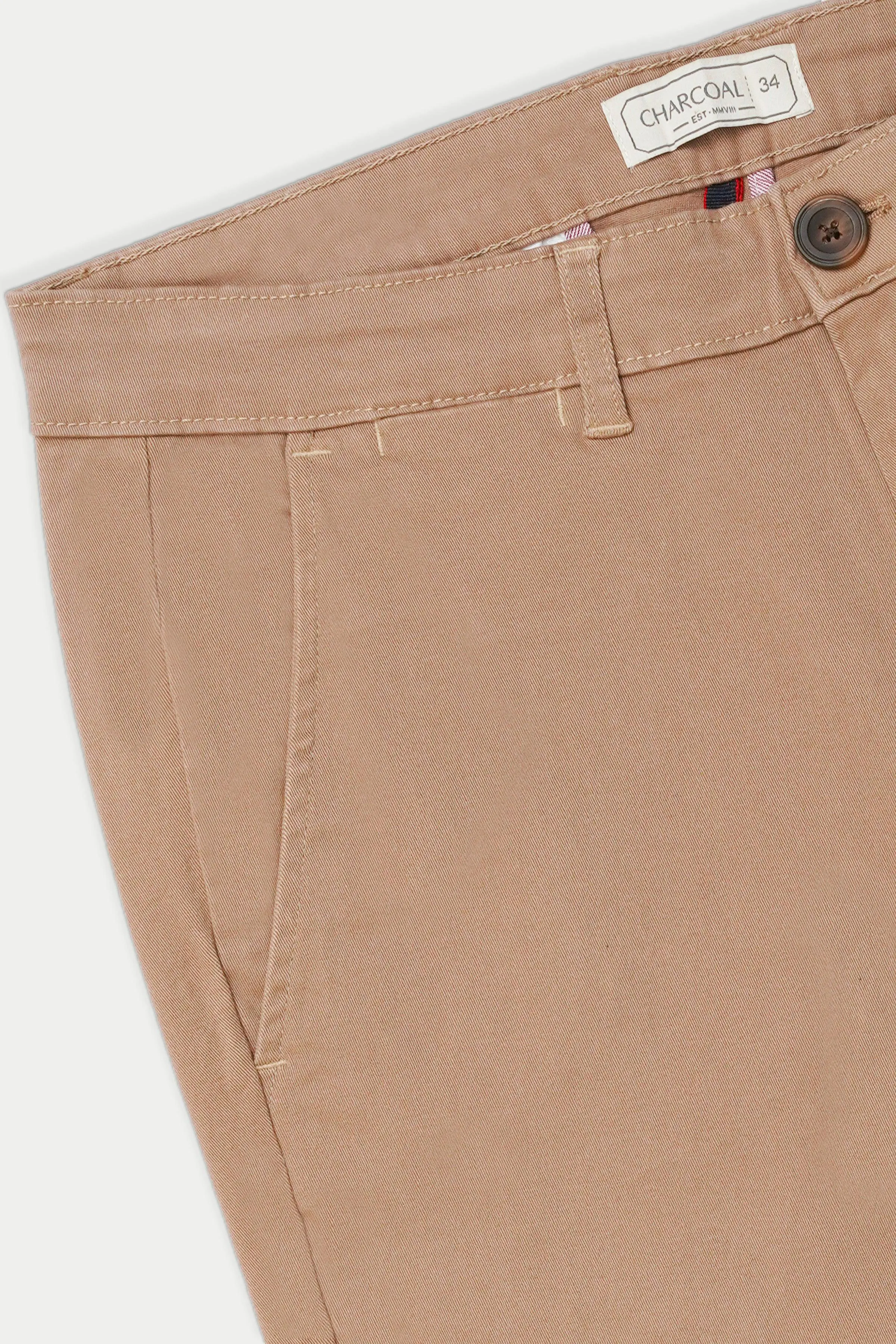 CASUAL PANT LIGHT BROWN