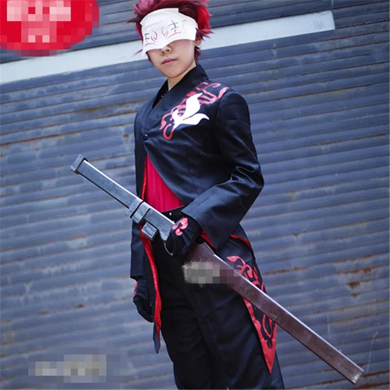 Christmas Cos Hot Anime RWBY White Fang Adam Taurus Cosplay Costume Halloween Cosplay RWBY Men Cosplay Shirt+Coat+Pants+Gloves