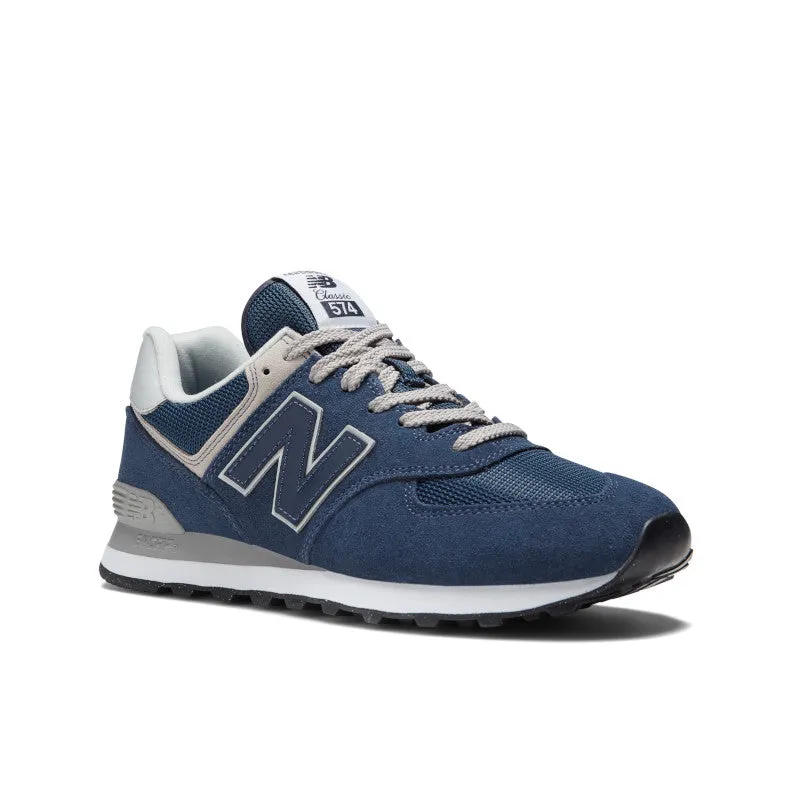  Classic 574 Navy with White Core Lifestyle Sneaker  