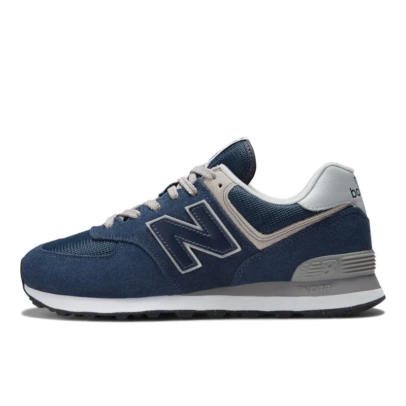  Classic 574 Navy with White Core Lifestyle Sneaker  