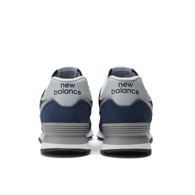  Classic 574 Navy with White Core Lifestyle Sneaker  