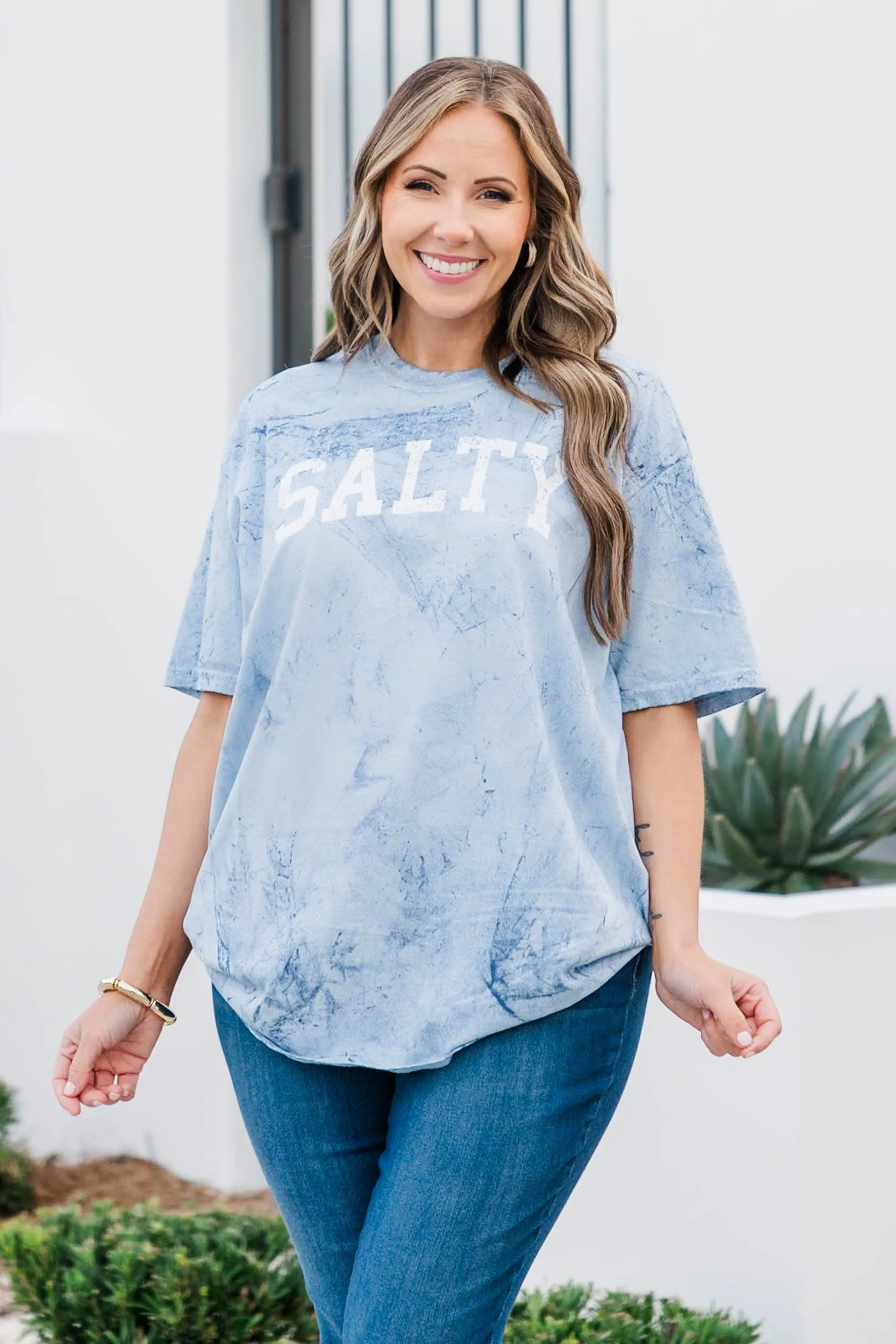 Comfort Colors: Staying Salty Tee, Ocean