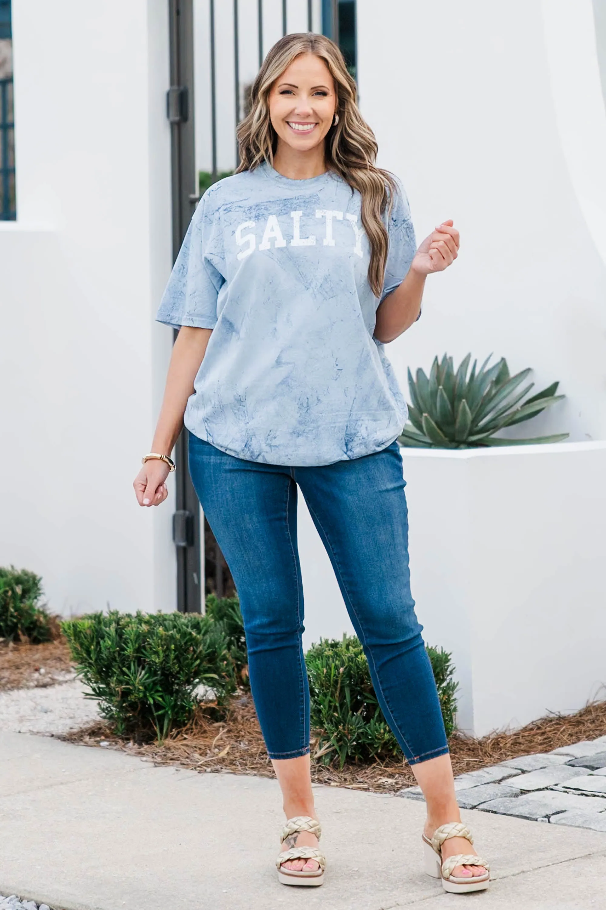 Comfort Colors: Staying Salty Tee, Ocean