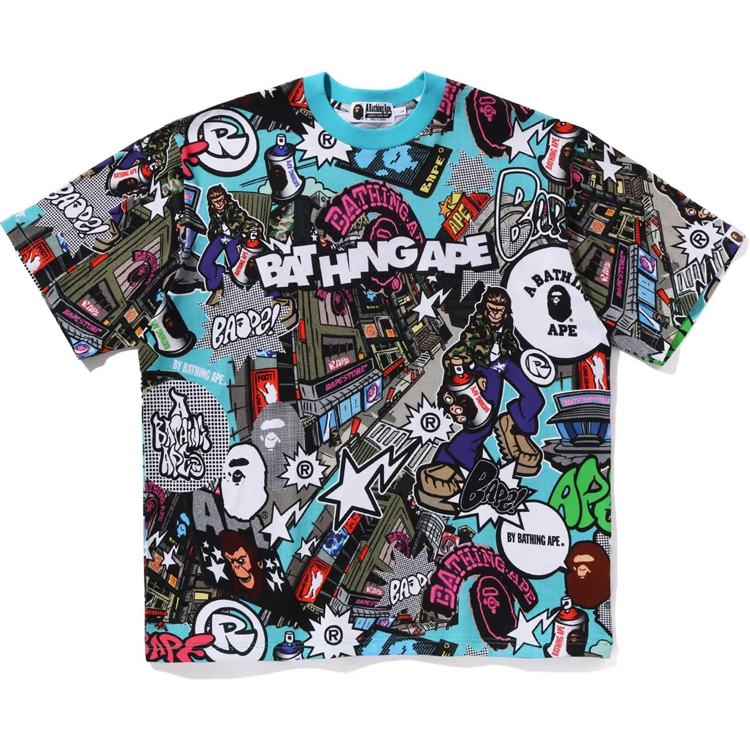 COMIC ART RELAXED FIT TEE MENS