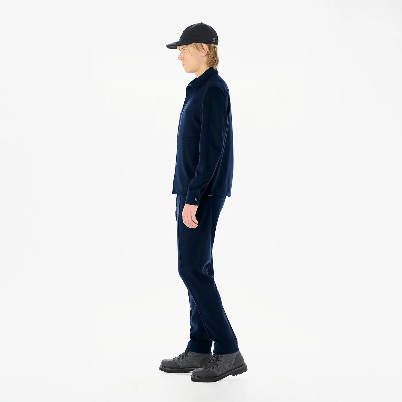 Courmayeur Pant Cashmere Light Weight Navy