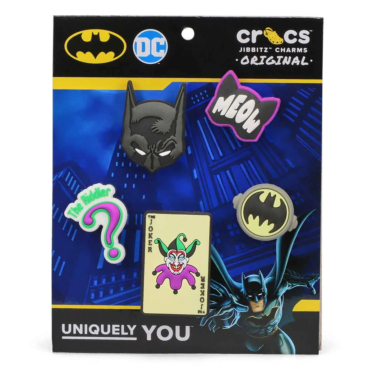 Crocs  Jibbitz Batman 5 Pack Accessory