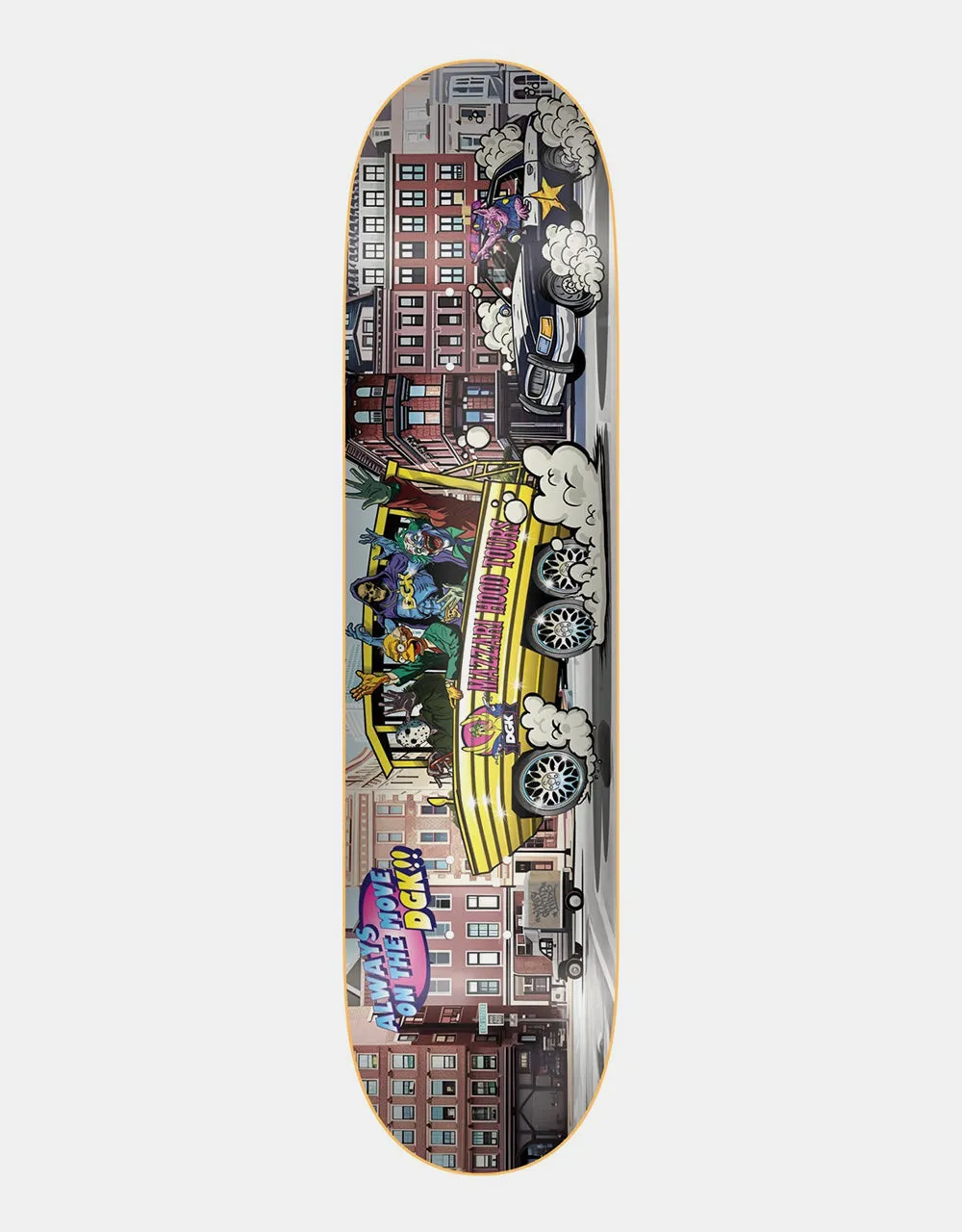 DGK Mazzari Hood 'TWIN TAIL' Skateboard Deck - 8.25