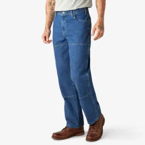 Dickies Men's Relaxed Fit Double Knee Jean