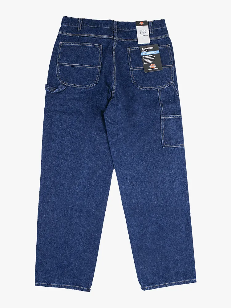 Dickies Relaxed Fit Carpenter Jean - Rinsed Indigo