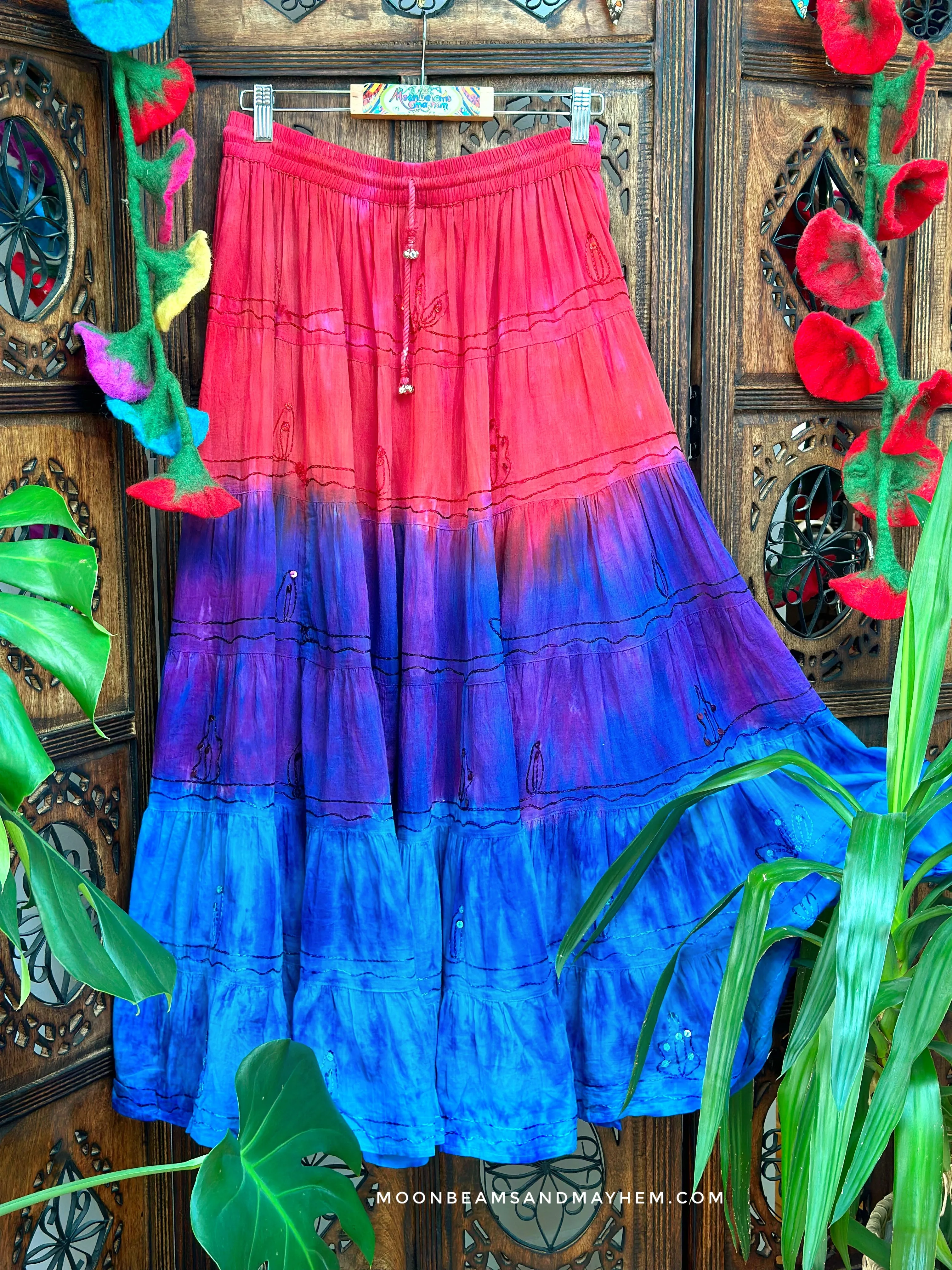 DIP DYE ROSELLA SKIRT