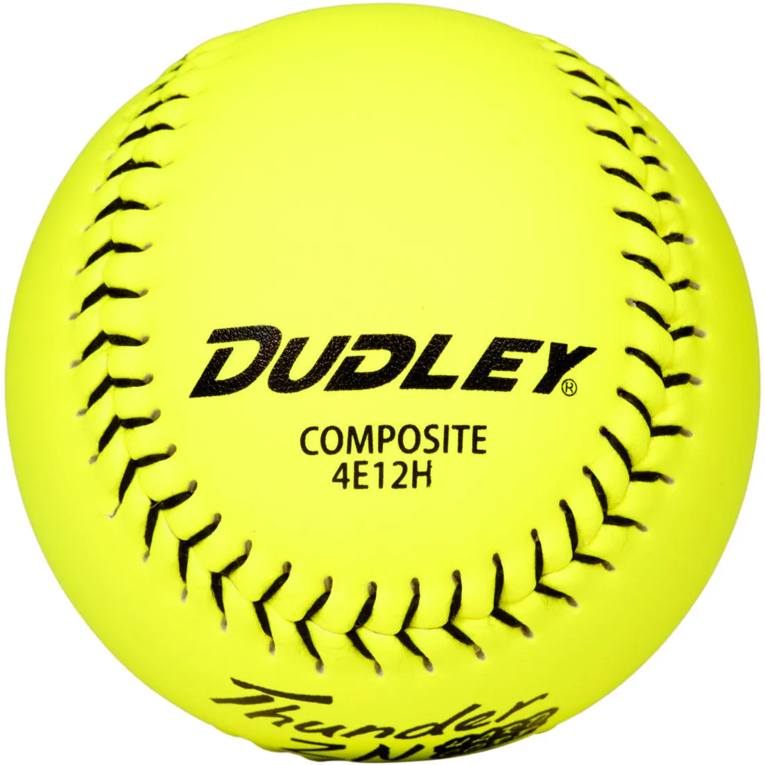 Dudley NSA Thunder ZN Hard Core ICON 12 44/400 Composite Slowpitch Softballs: 4E12H