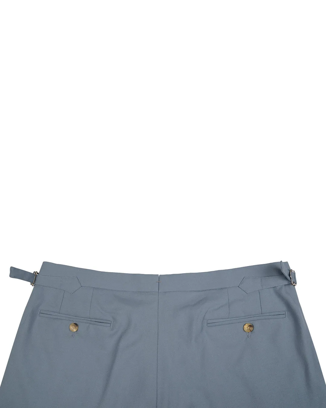 Dugdale Fine Worsted Pant - Light Blue Plain