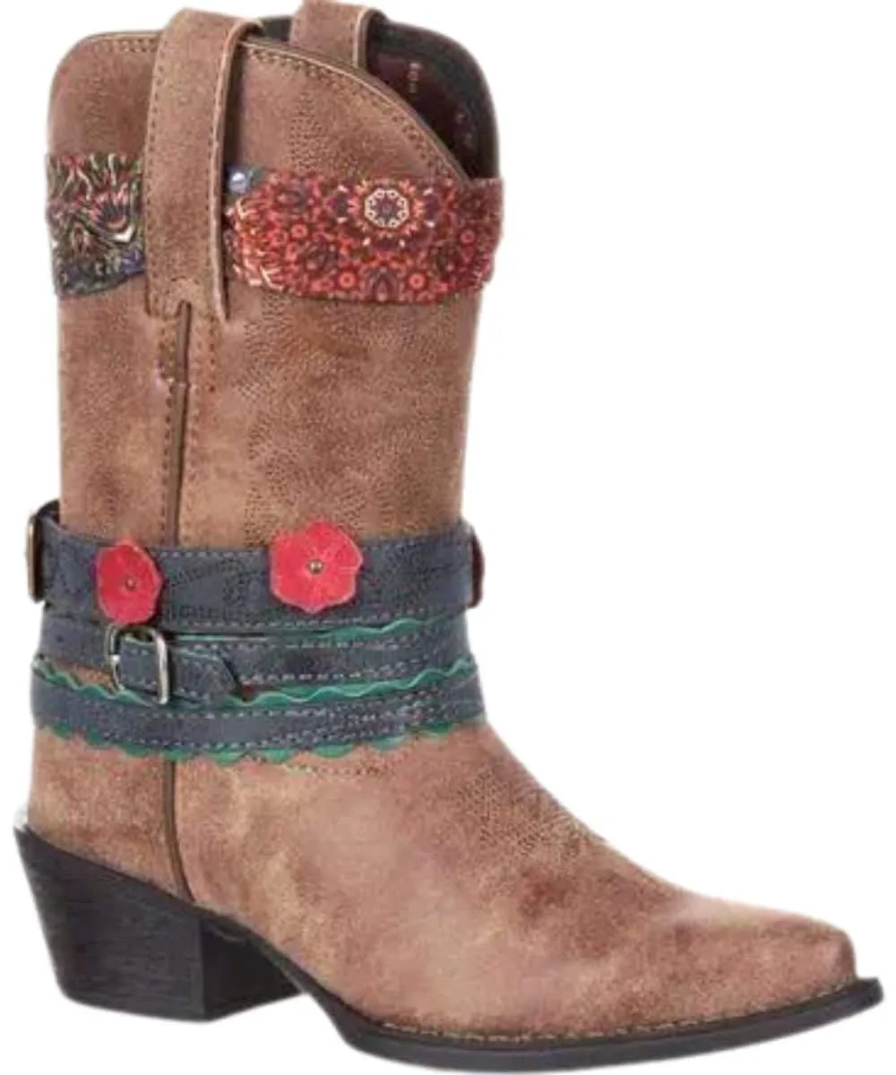 Durango Girls' Accessorized Western Boot