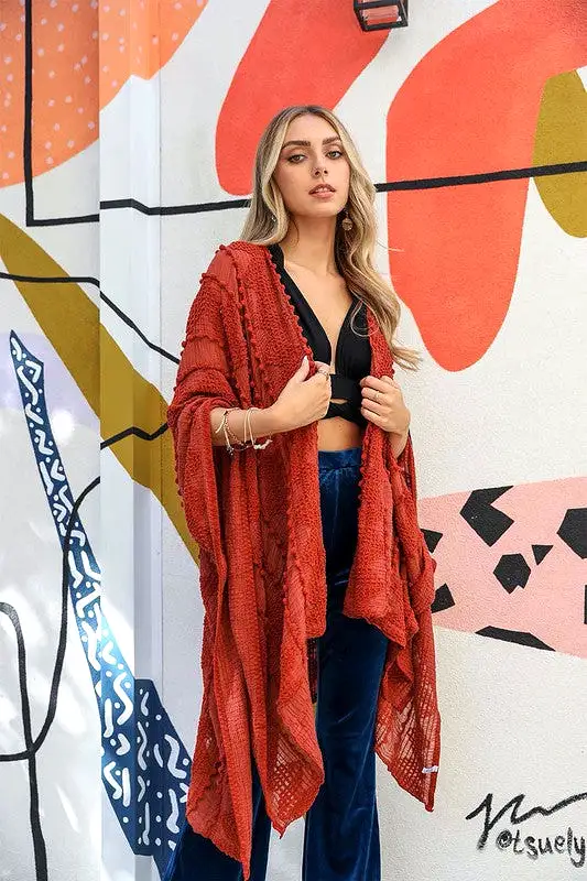 FALLING FOR IT SOFT KIMONO [ONLINE EXCLUSIVE]