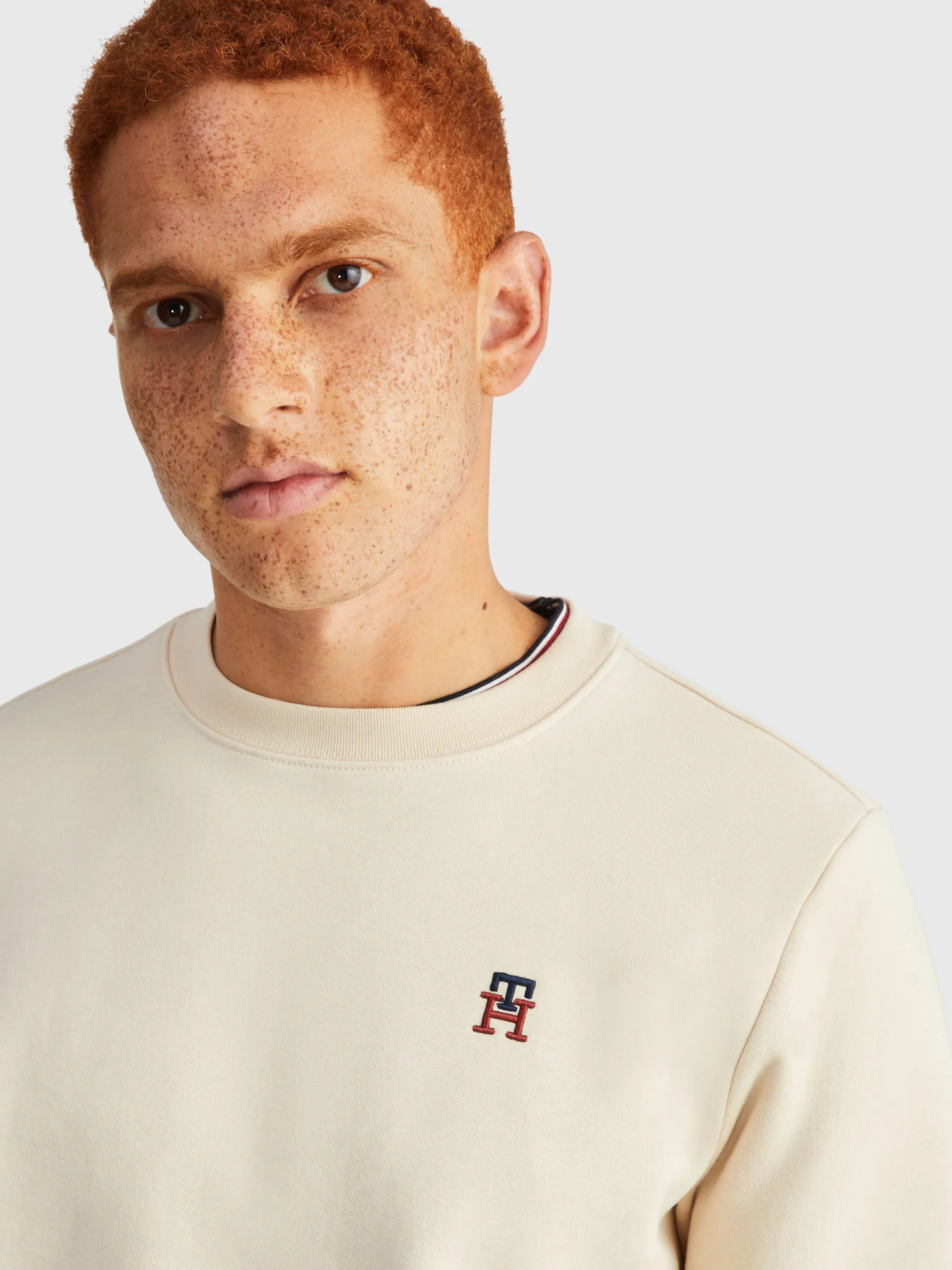 Flex Fleece Monogram Sweatshirt | Sweatshirts & Hoodies | Tommy Hilfiger