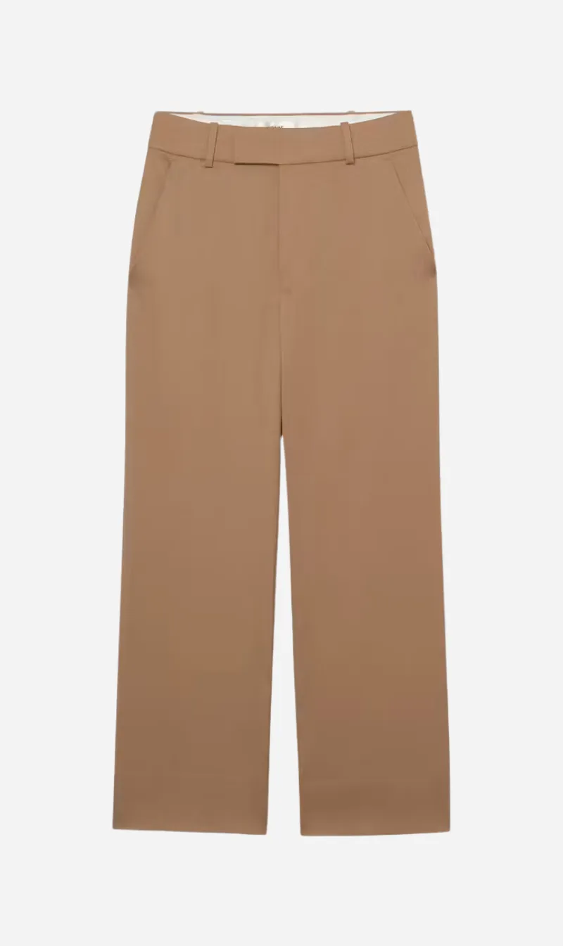  Frame      Easy Slim Crop Pant - Light Camel 