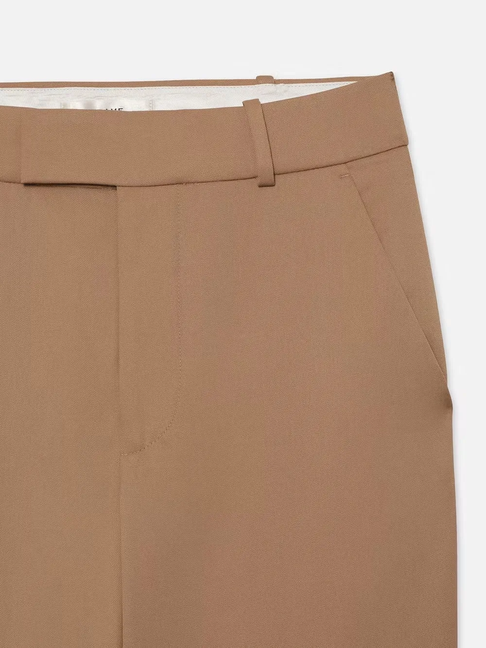  Frame      Easy Slim Crop Pant - Light Camel 