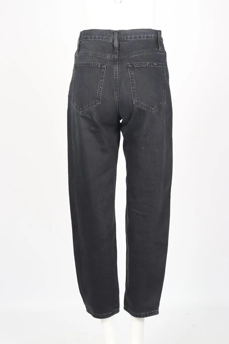 FRAME HIGH RISE TAPERED JEANS W26 UK 8