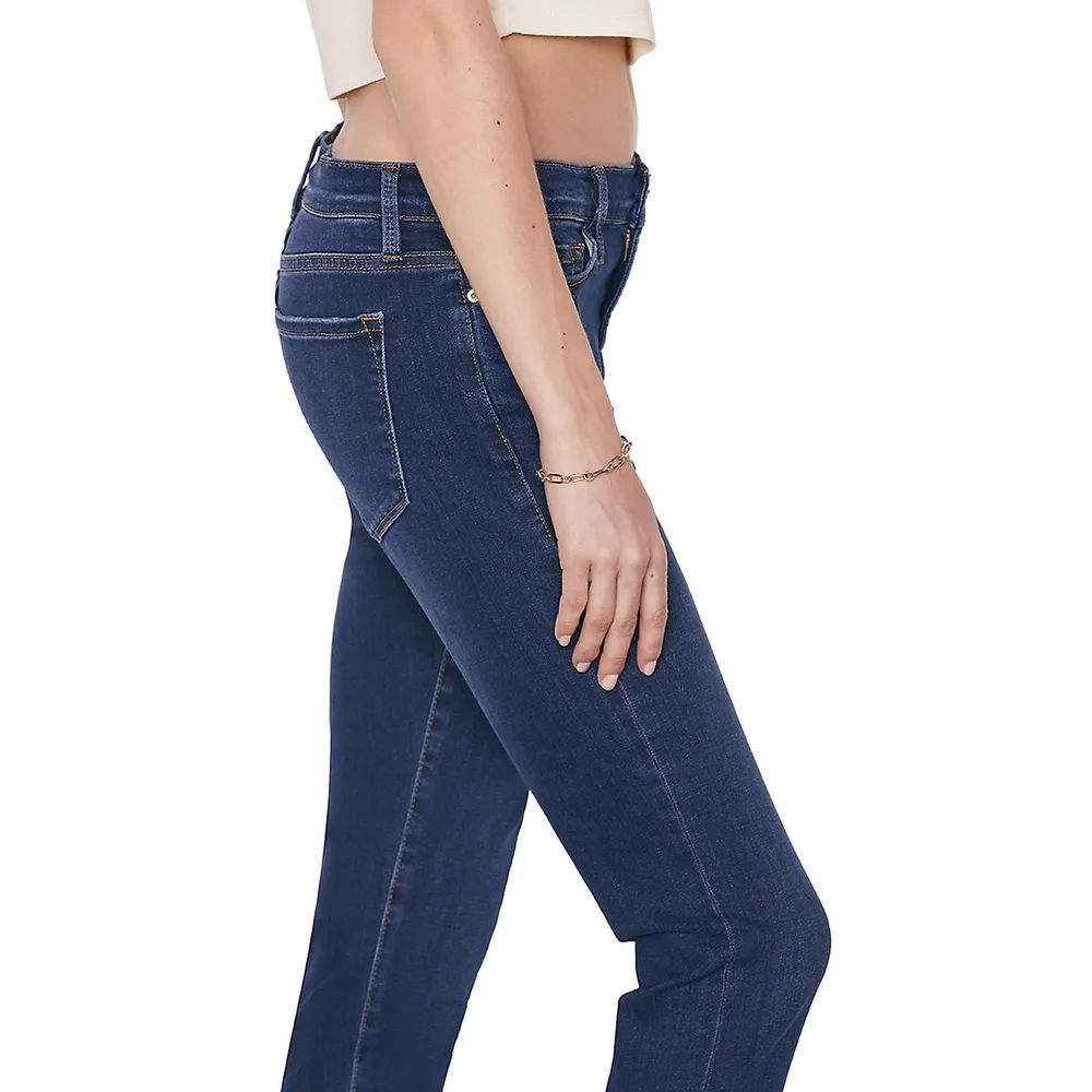 FRAME Le Garcon Low-Waist Boyfriend Jeans