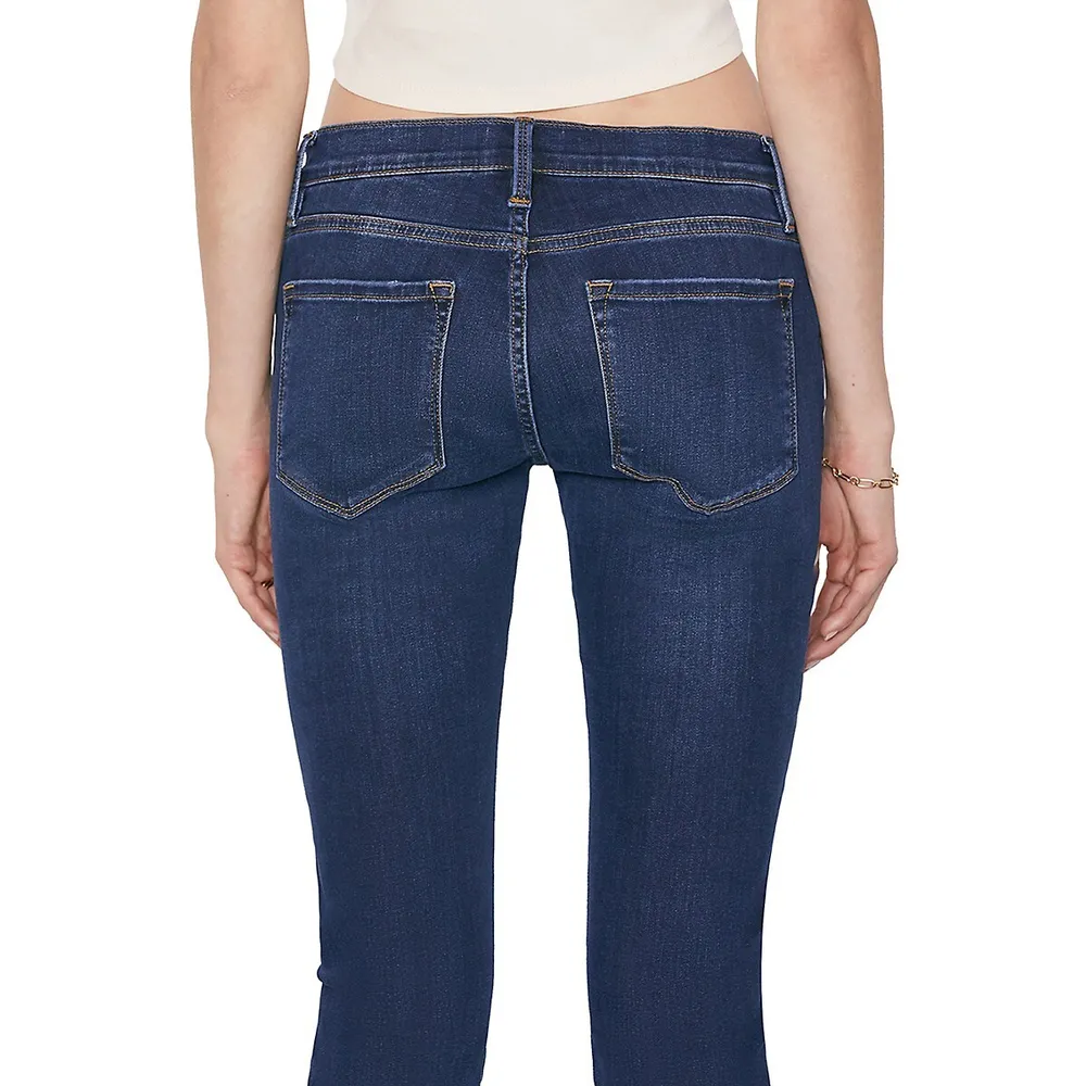 FRAME Le Garcon Low-Waist Boyfriend Jeans