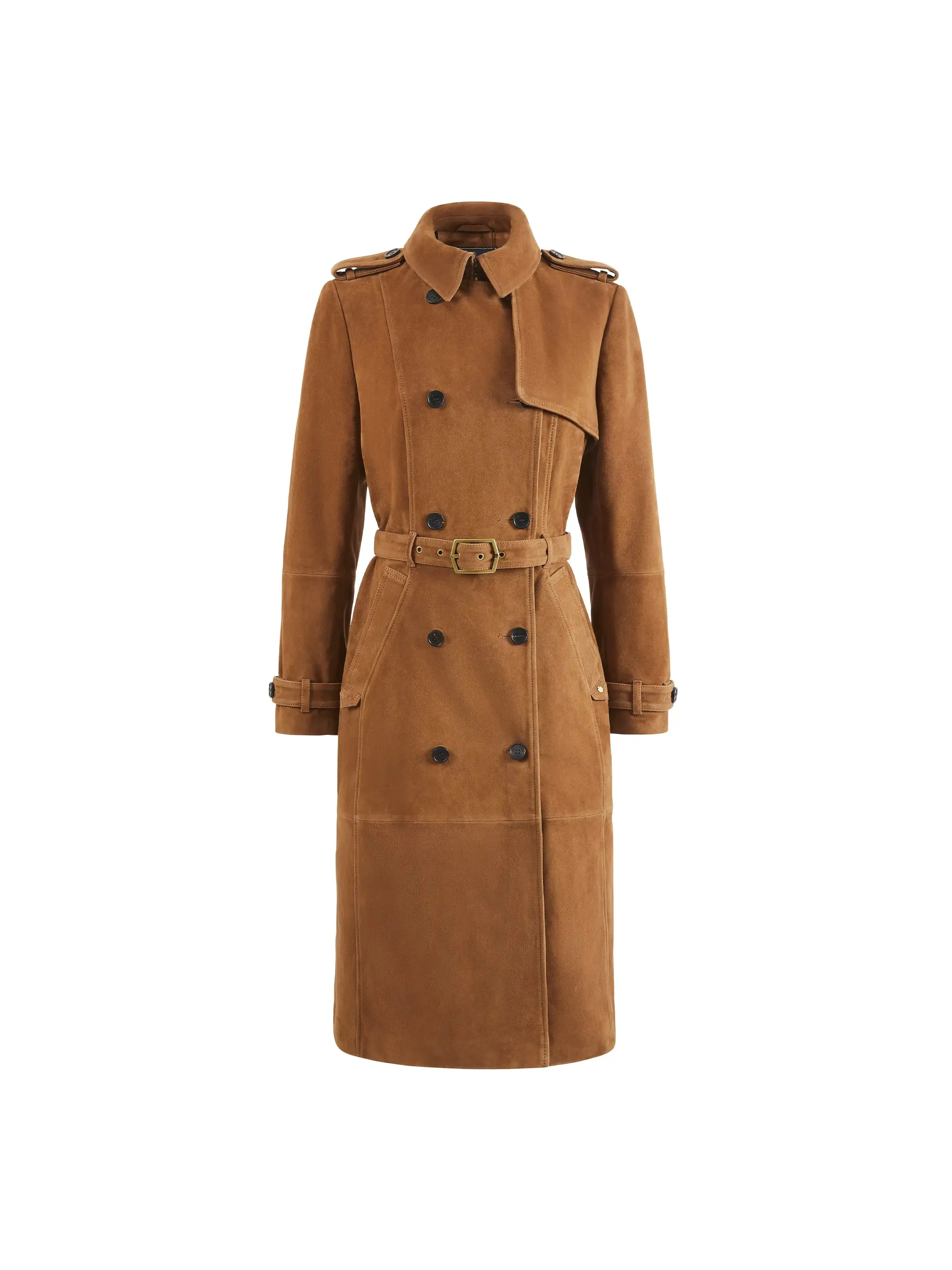 Frances tan Trench coat