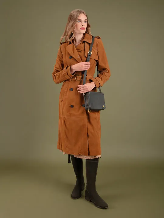 Frances tan Trench coat