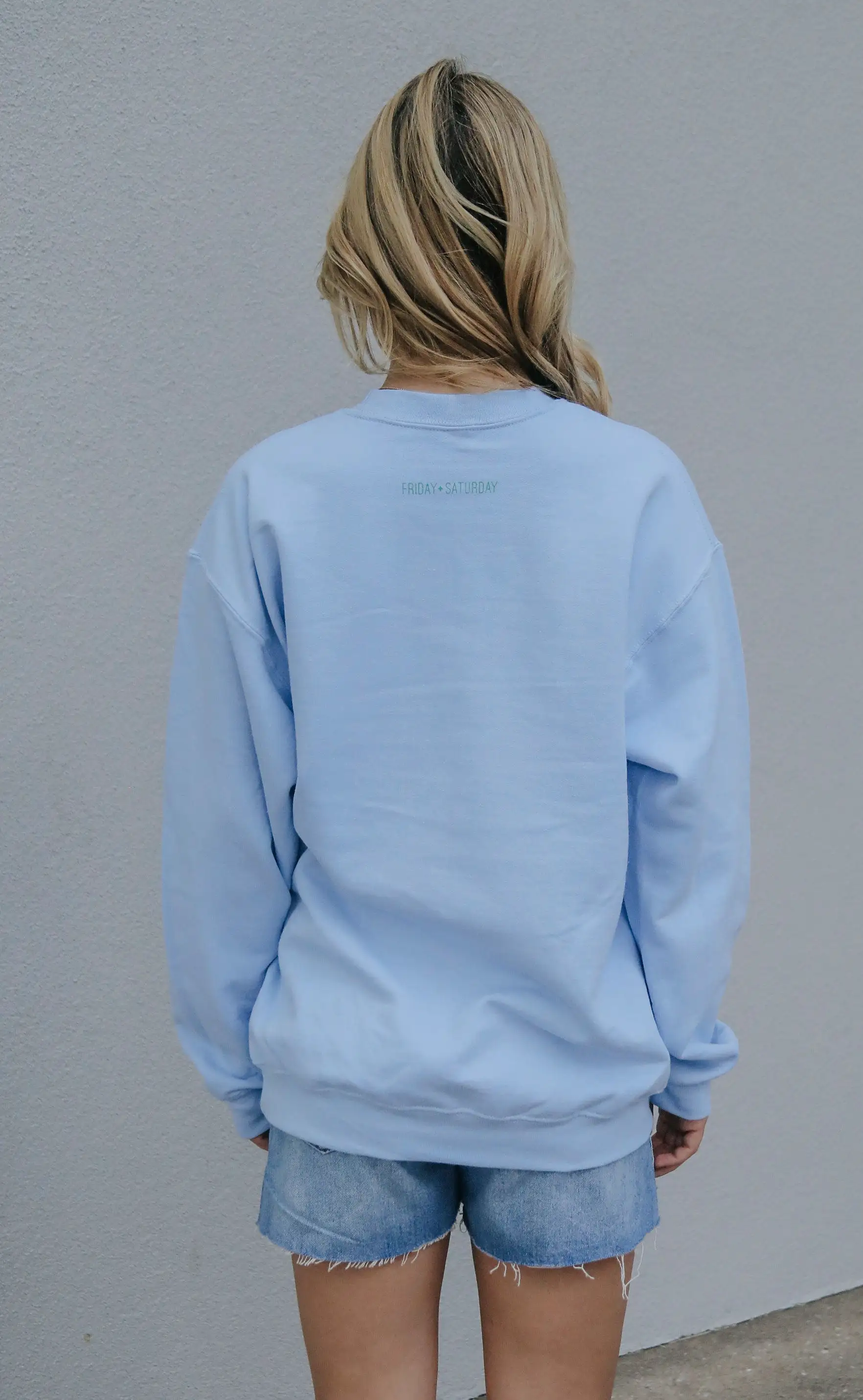 friday + saturday: lets go for a walk sweatshirt