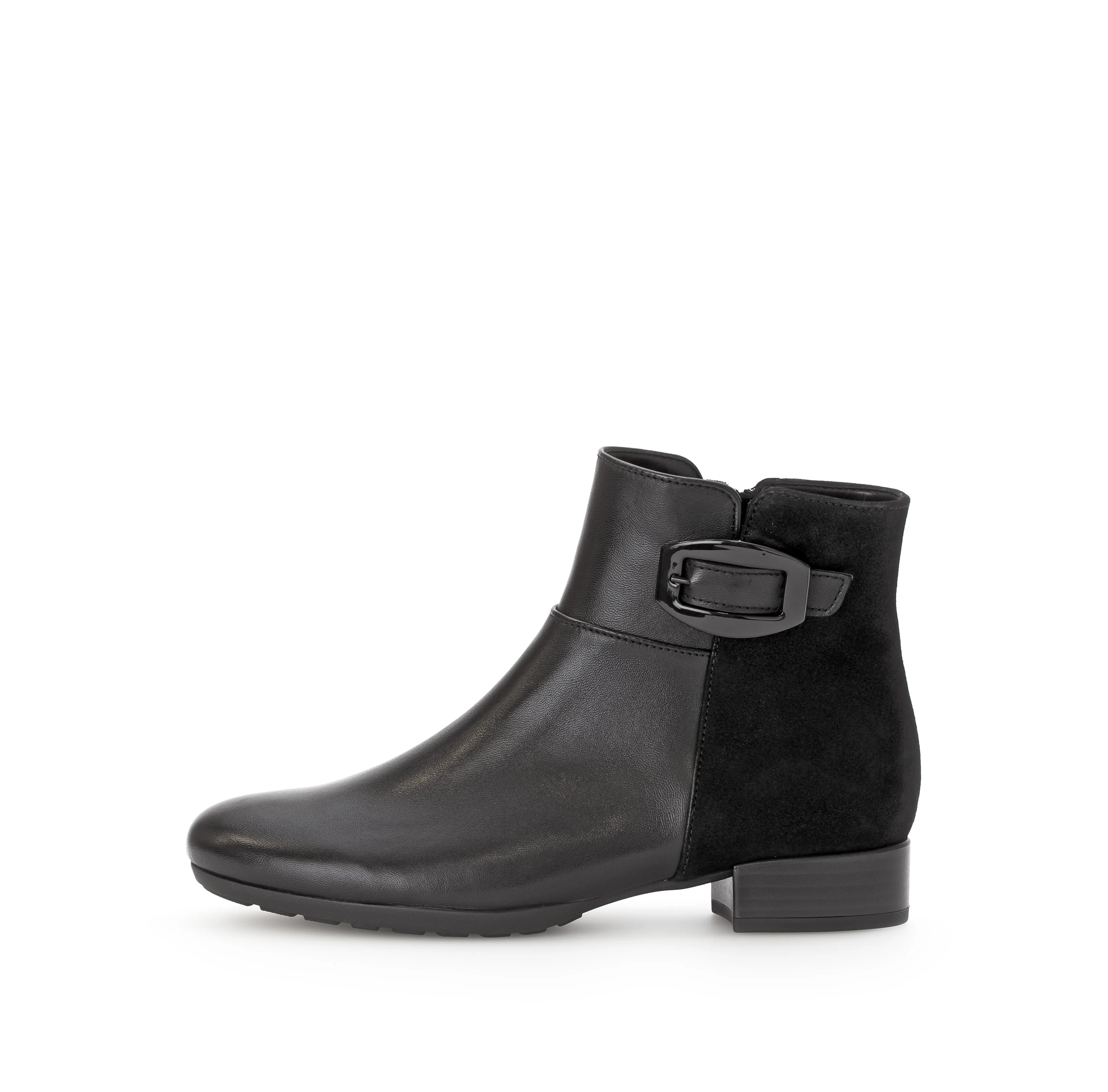 Gabor Ankle Boot with Buckle Design - H Fit