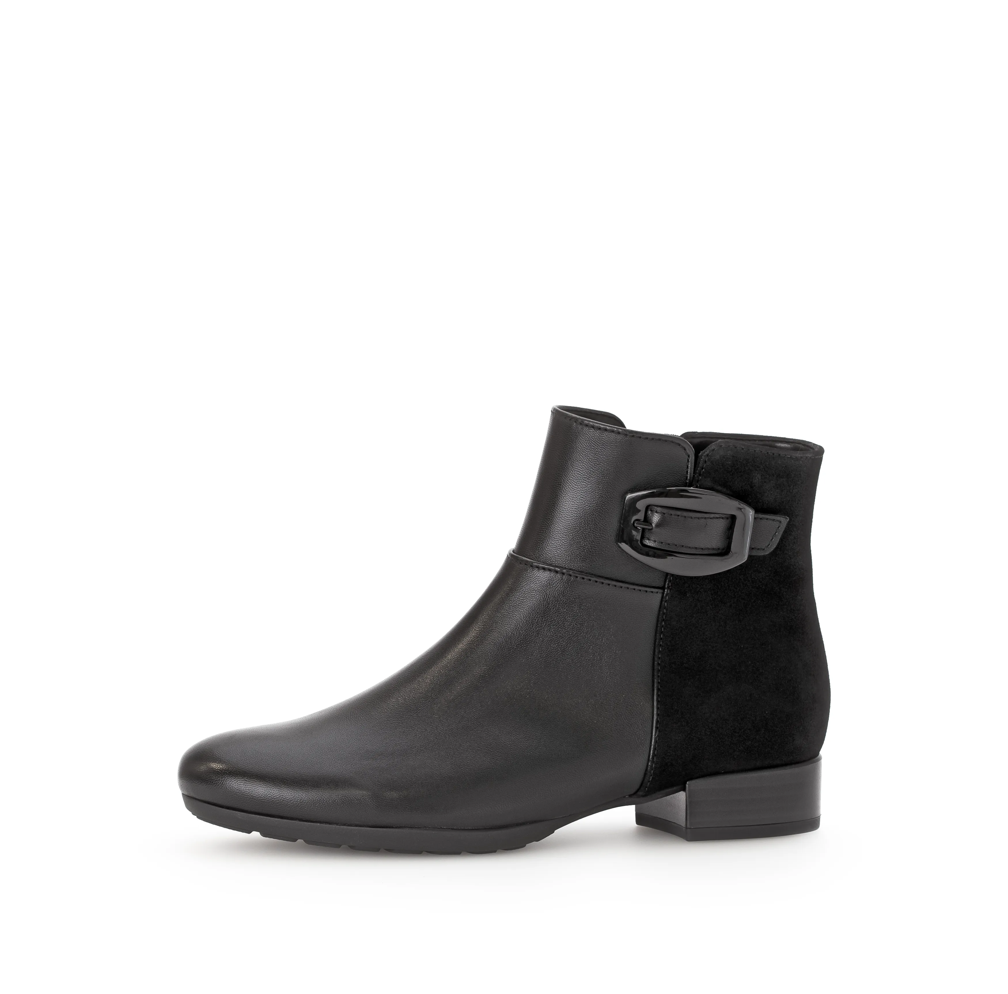 Gabor Ankle Boot with Buckle Design - H Fit