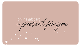 GIFT CARD for ONLINE use only