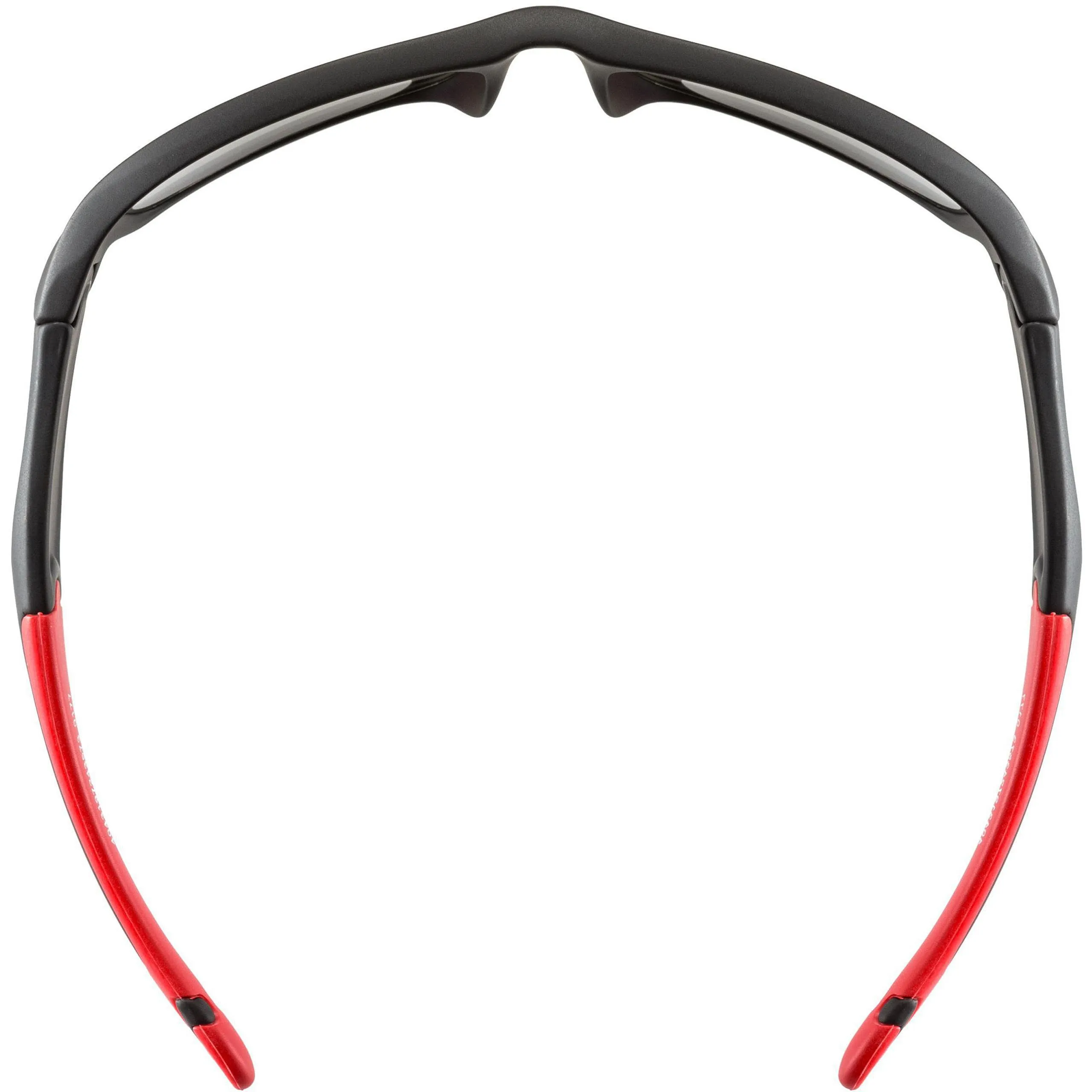 glasses Uvex Sportstyle 507 - Black Mat Red/Mirror Red Cat.3 - unisex junior