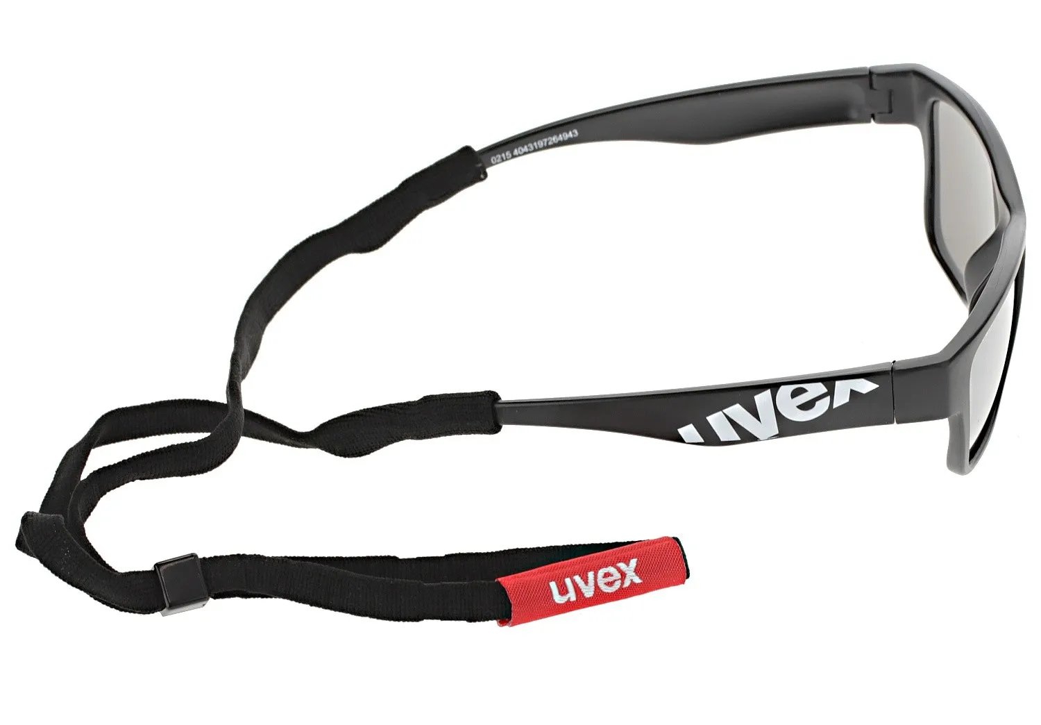 glasses Uvex Sportstyle 507 - Black Mat Red/Mirror Red Cat.3 - unisex junior