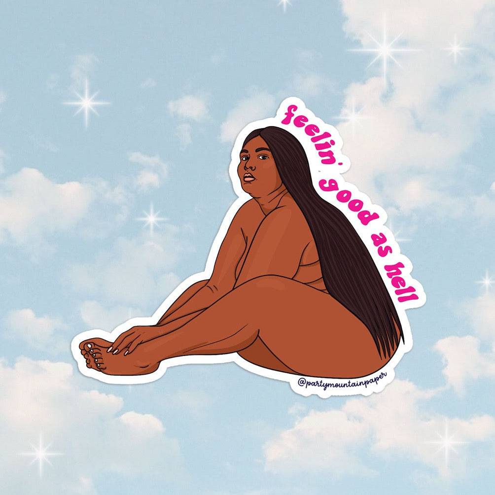 Good as Hell Lizzo Sticker