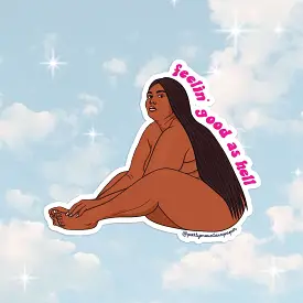 Good as Hell Lizzo Sticker