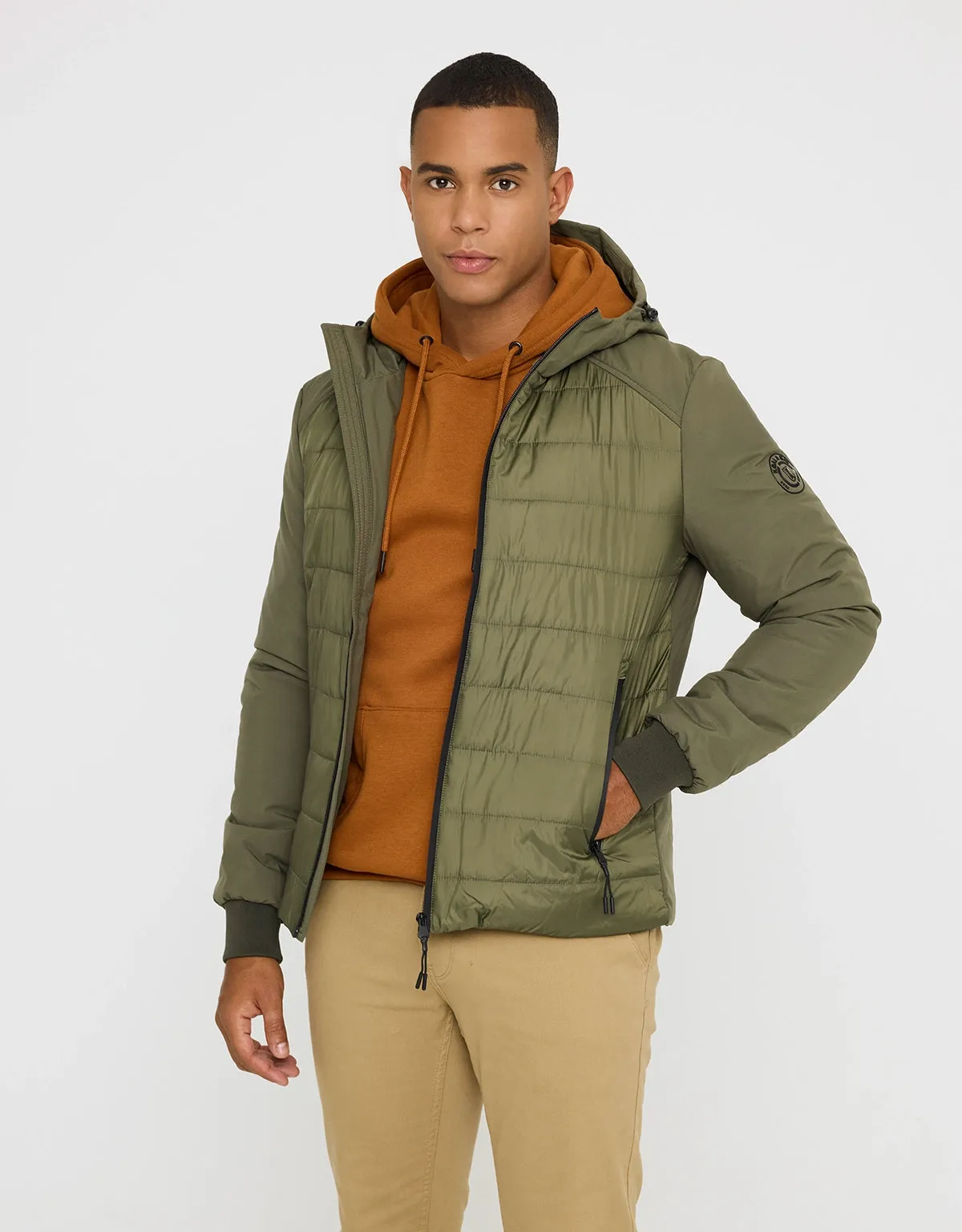 Green Lightweight Jacket - Sands