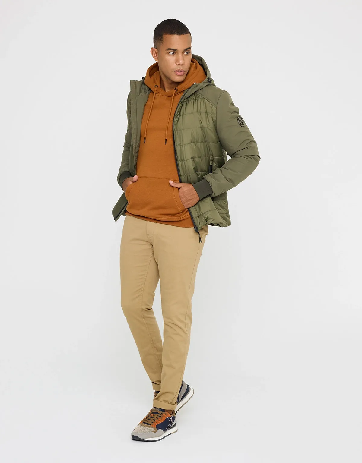 Green Lightweight Jacket - Sands