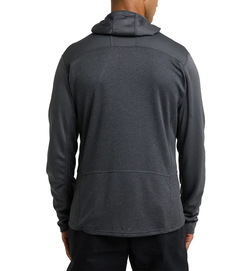 Haglofs Mens ROC Flash Mid Hoodie Magnetite