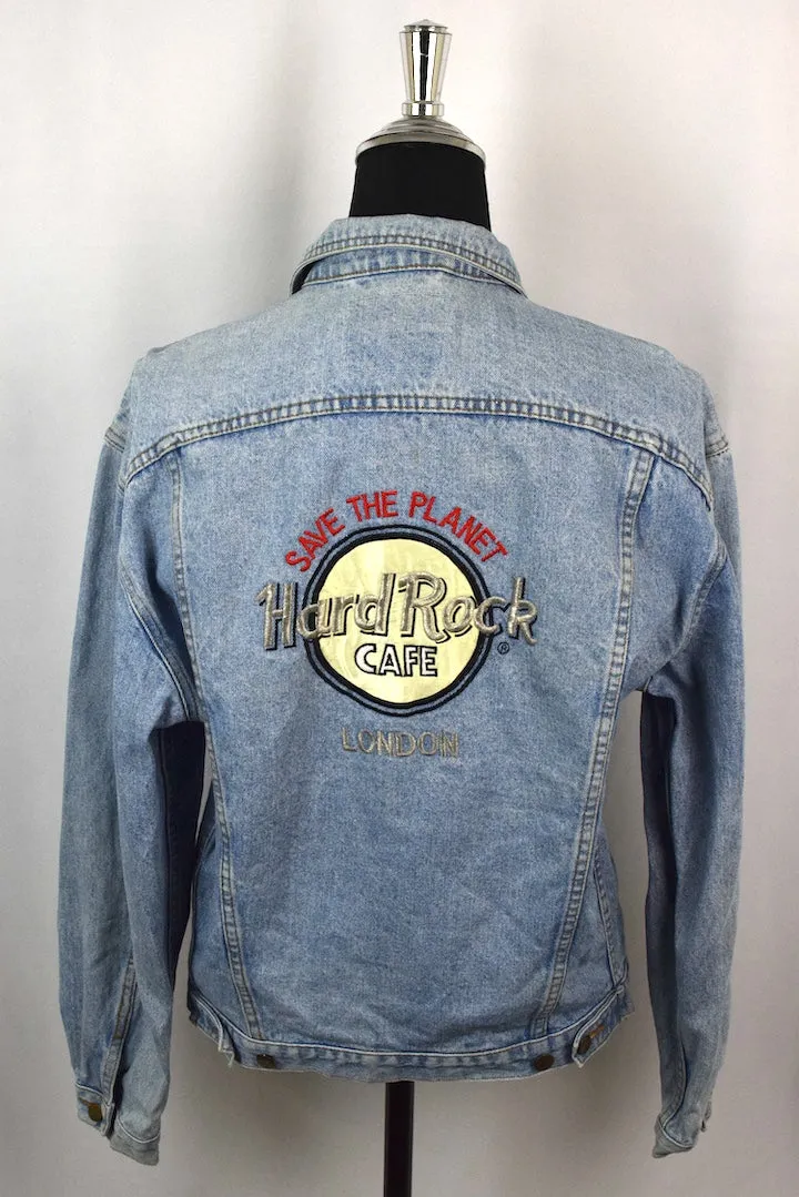 Hard Rock Cafe Brand Denim Jacket