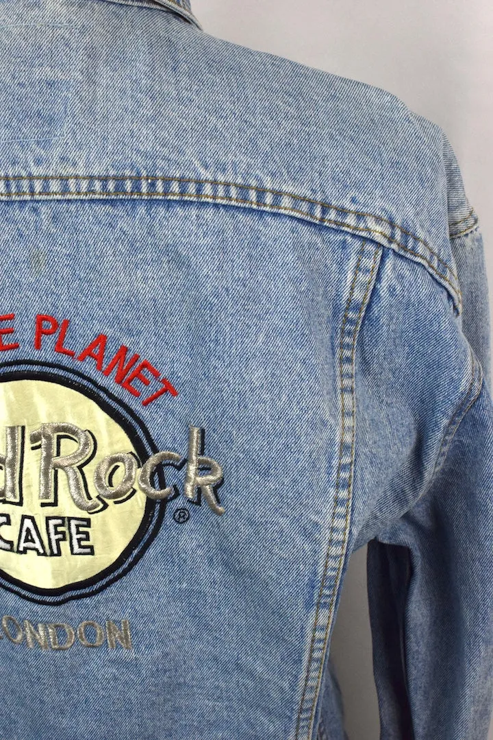 Hard Rock Cafe Brand Denim Jacket