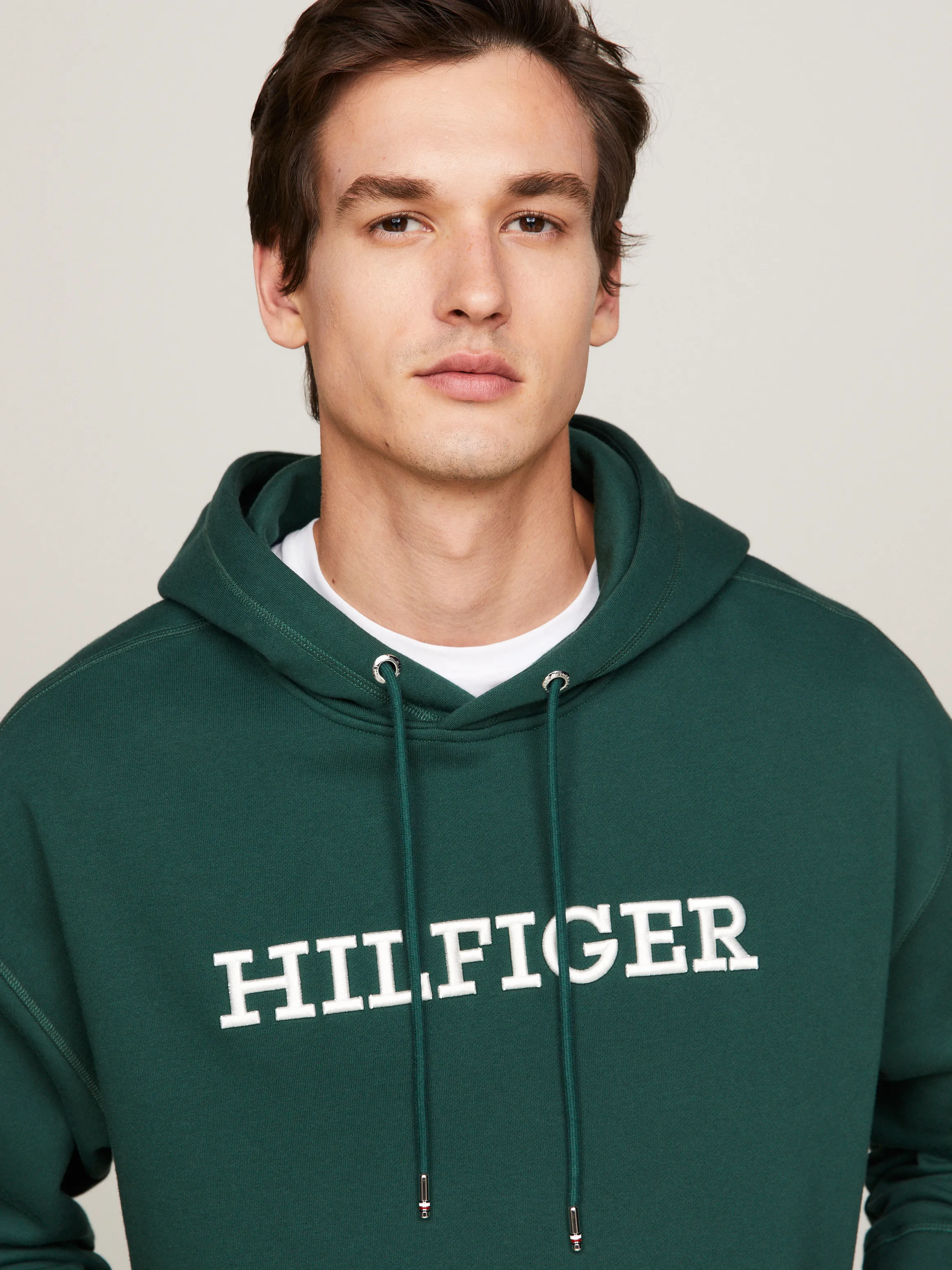 Hilfiger Monotype Embroidery Archive Fit Hoodie | Sweatshirts & Hoodies | Tommy Hilfiger