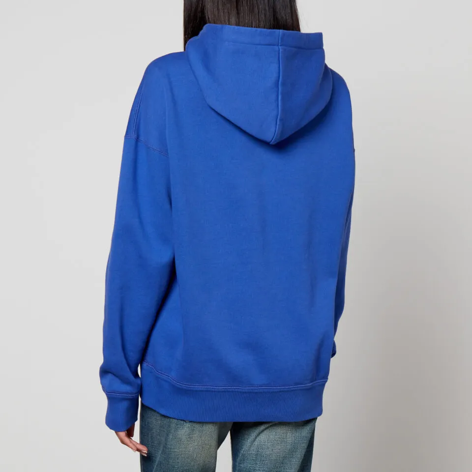 Isabel Marant Étoile Mansel Cotton-Blend Flash Logo Hoodie - FR 34/UK 6 | Coggles