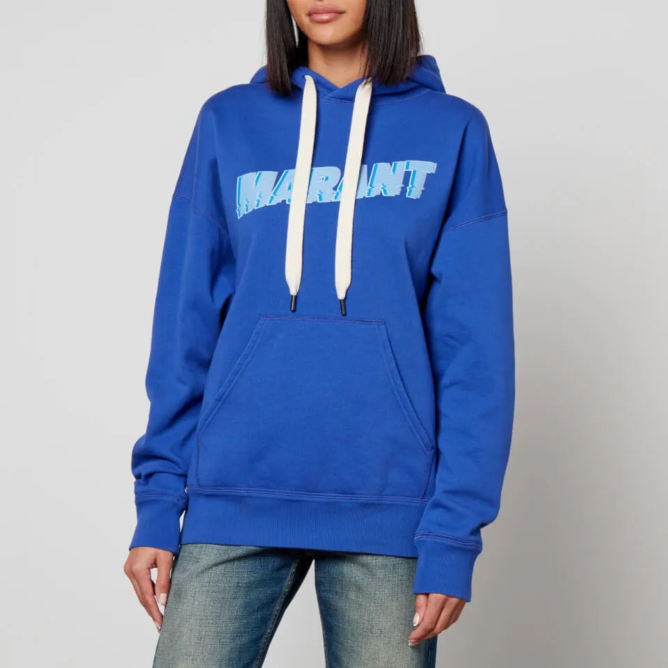 Isabel Marant Étoile Mansel Cotton-Blend Flash Logo Hoodie - FR 34/UK 6 | Coggles