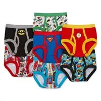 JCPenney Toddler Boys 7 Pack Justice League Briefs