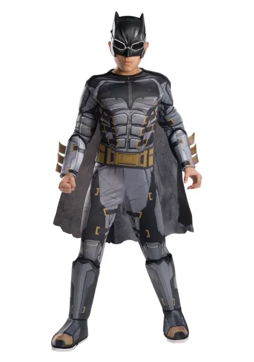 Justice League Deluxe Tactical Batman Costume for Boys