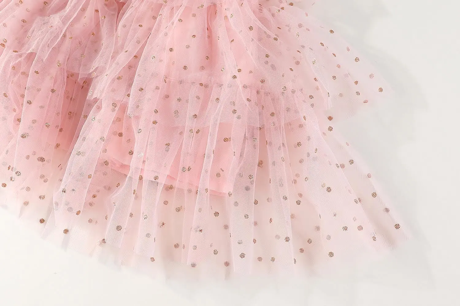 KHLOE SOFT TULLE TUTU DRESS - GOLDEN STARS: 4-5Y, 5-6Y only left