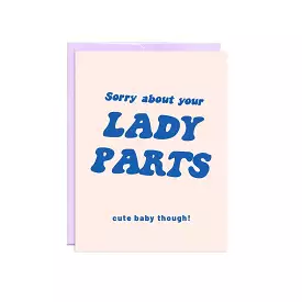 Lady Parts | Baby Card