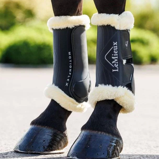 LeMieux Motionflex Dressage Boot with Fleece Edge 