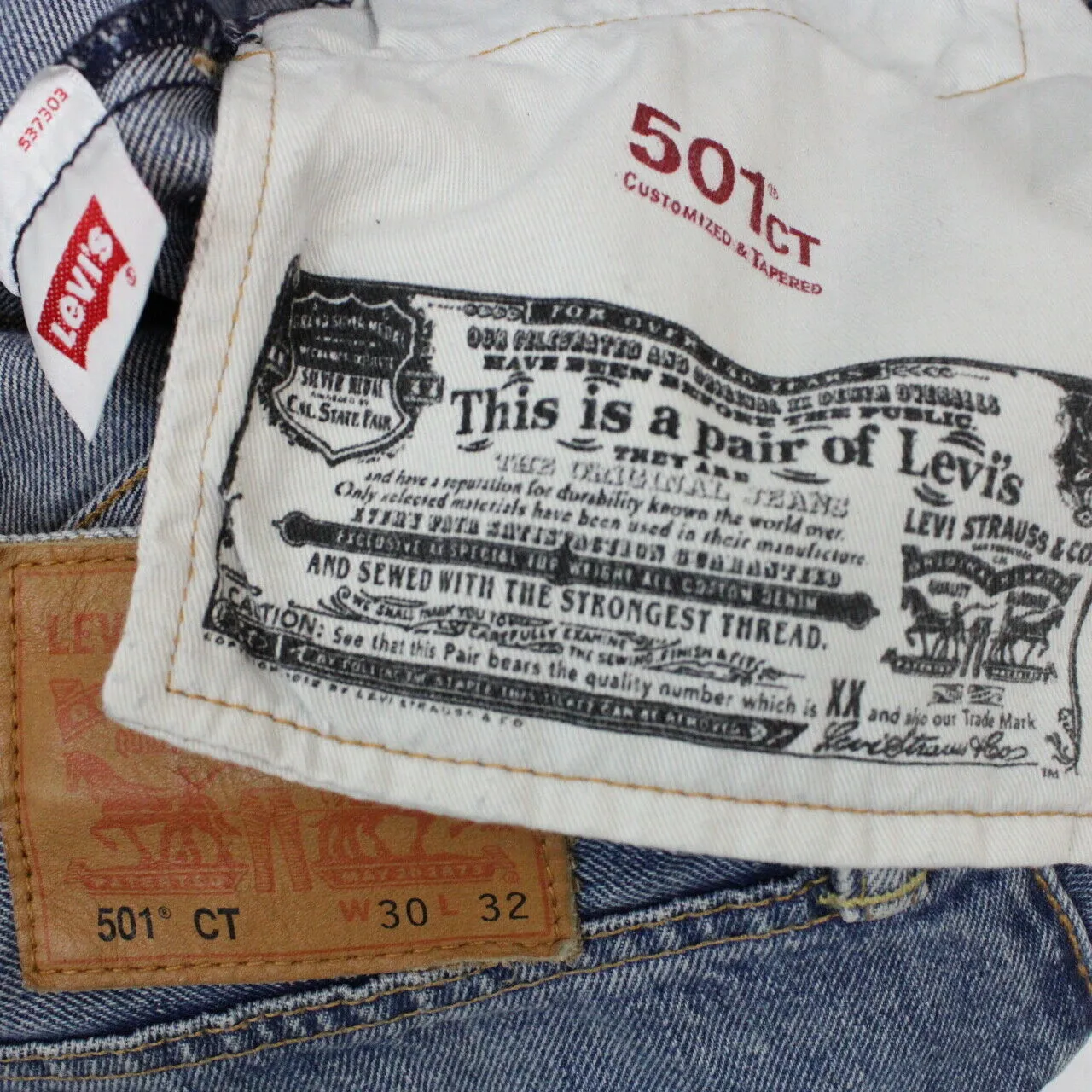 LEVIS 501 CT Jeans Blue | W30 L32