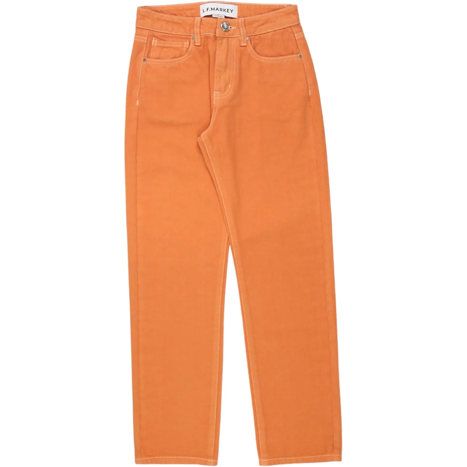 L.F. Markey Dusty Orange Canvas Jeans