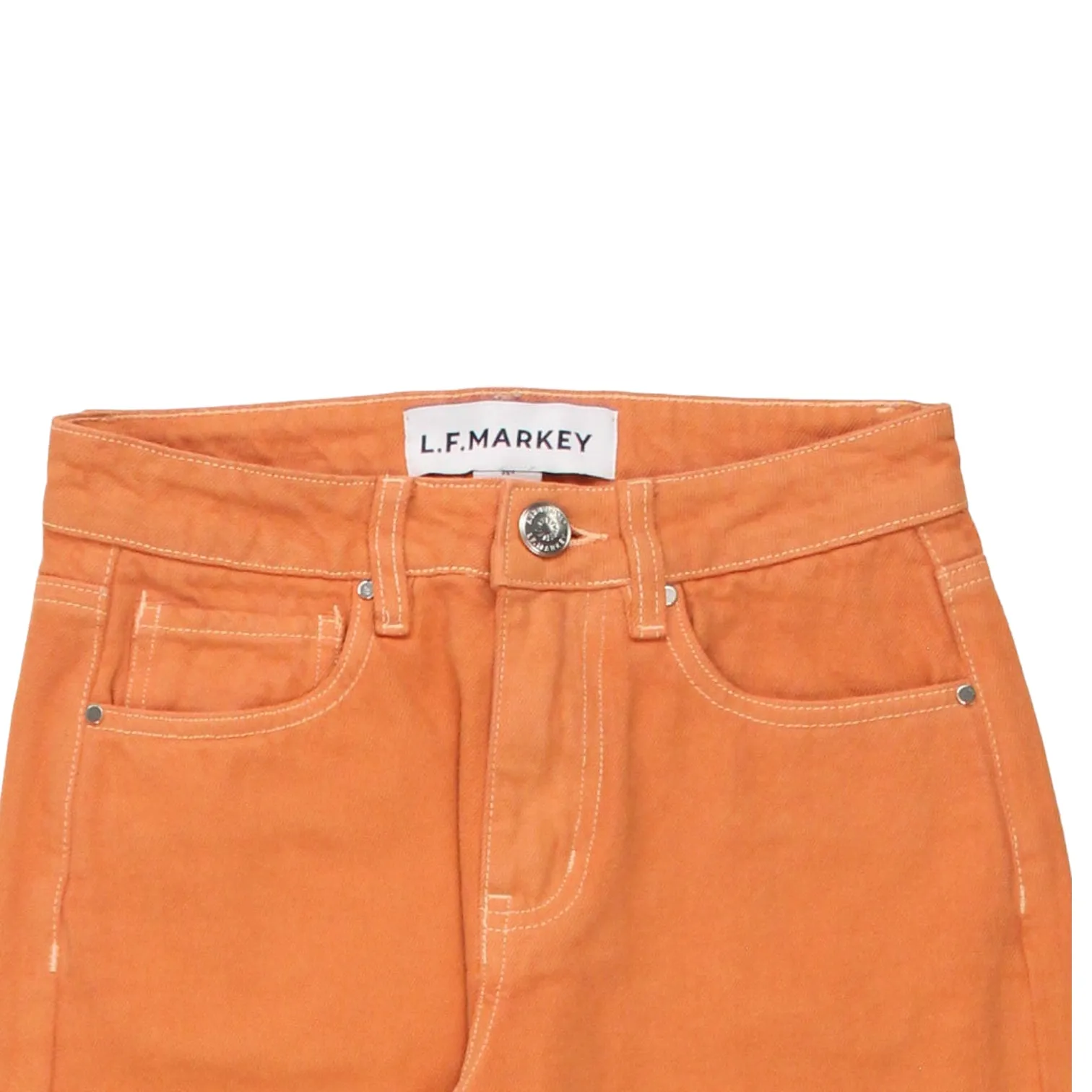 L.F. Markey Dusty Orange Canvas Jeans